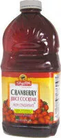 Mängden socker i Juice Cocktail, Cranberry