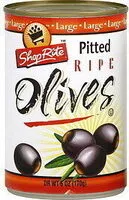 Mängden socker i Large Pitted Ripe Olives