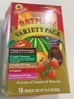 Mängden socker i Instant oatmeal variety pack