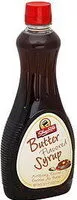 Mängden socker i Flovered Syrup, Butter