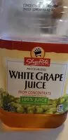 White grape juice