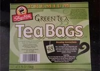 Mängden socker i Grean Tea Tea Bags