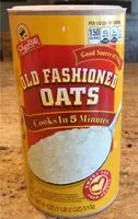 Mängden socker i Old fashioned Oats