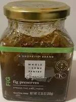 Mängden socker i Fig preserve