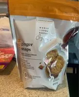 Mängden socker i Organic Ginger Snaps