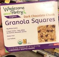 Mängden socker i Dark chocolate chunk granola squares