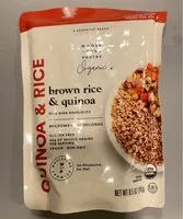 Mängden socker i Brown Rice & Quinoa