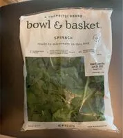 Mängden socker i bowl & basket Spinach