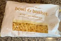 Mängden socker i Wide egg noodles