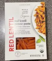 Mängden socker i red lentil penne pasta