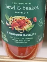 Mängden socker i Pomodoro basilico sauce