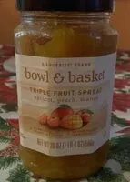 Mängden socker i Triple Fruit Spread