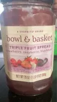 Mängden socker i Truple fruit spread