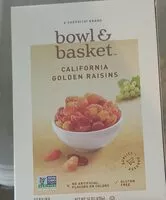 Mängden socker i Bowl and Basket California Golden Raisins