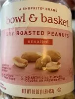 Mängden socker i Unsalted dry roasted peanuts