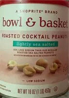 Mängden socker i Lightly sea Salted Roasted Cocktail Peanuts