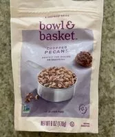 Mängden socker i Chopped pecans