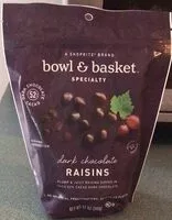 Mängden socker i Dark Chocolate Raisins