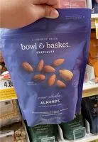 Mängden socker i Raw whole almonds