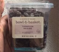 Mängden socker i Thompson Raisins