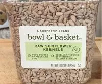 Mängden socker i raw sunflower kernels