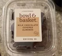 Mängden socker i Milk Chocolate Covered Almonds