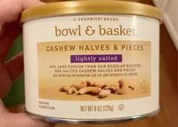Mängden socker i Cashew Halves & Pieces