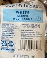 Mängden socker i White Slice Mushrooms