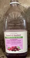 Mängden socker i Bowl and basket cranbury juice