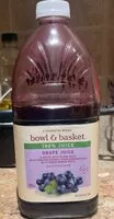 Mängden socker i Grape juice