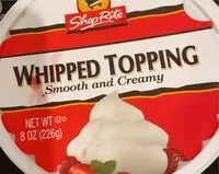 Mängden socker i Whipped Topping