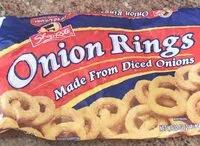 Mängden socker i Onion rings