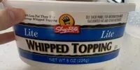 Mängden socker i Lite Whipped Topping