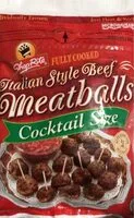 Mängden socker i Italian Style Beef Meatballs