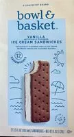 Mängden socker i Ice cream sandwiches