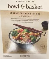 Mängden socker i Sesame chicken stir fry