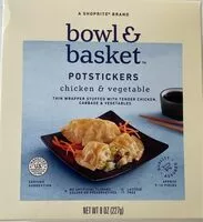 Mängden socker i Chicken & vegetable potstickers