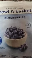 Mängden socker i Frozen Blueberries