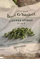 Mängden socker i Chopped Spinach