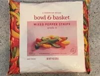 Mängden socker i Mixed Pepper Strips