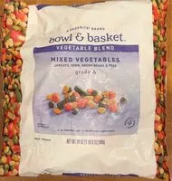 Mängden socker i Mixed Vegetables