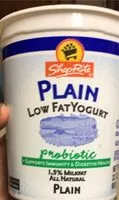 Mängden socker i Plain low dat yogurt