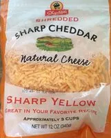 Mängden socker i Sharp yellow chedder