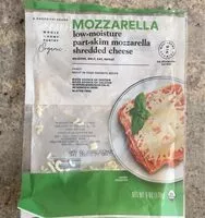 Mängden socker i Shredded Mozzerella