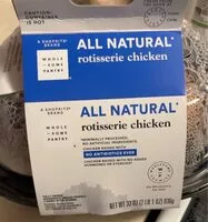 Mängden socker i Rotisserie chicken