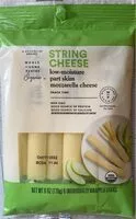 Mängden socker i String cheese
