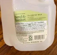 Mängden socker i 1% low fat Milk