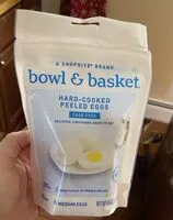 Mängden socker i Hard-cooked peeled eggs