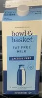 Mängden socker i Fat free lactose free molk