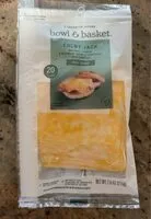 Mängden socker i Colby Jack thin sliced cheese